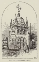 Grab von Marie Bashkirtseff